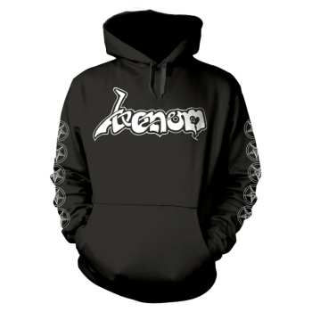Merch Venom: Felpa con cappuccio Logo Venom (white)