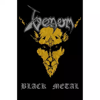 Poster in tessuto Black Metal