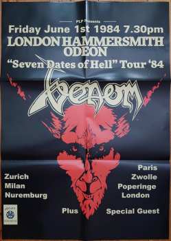 LP Venom: The 7th Date Of Hell-Live At Hammersmith Odeon