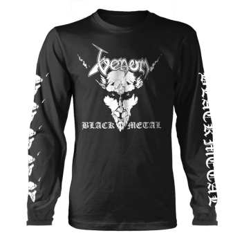 Merch Venom: Maglietta a maniche lunghe Black Metal (white)