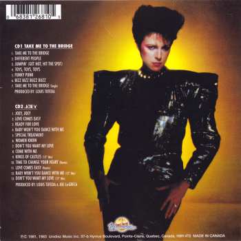 2CD Vera: Take Me To The Bridge / Joey (The Collection)