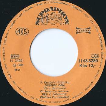 SP Věra Martinová: Deštivý Den ✽ Nechoď Za Klukama