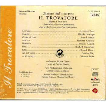 2CD/Set di cofanetti Giuseppe Verdi: Il Trovatore