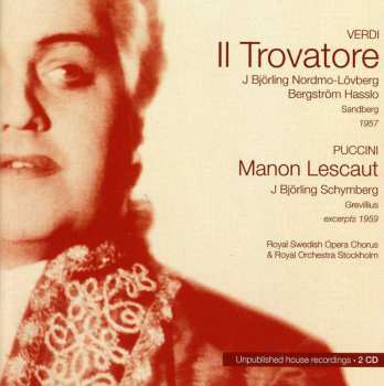 Album Giacomo Puccini: Verdi: Il Trovatore 1957 / Puccini: Manon Lescaut Excerpts 1959