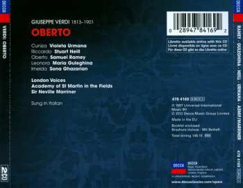 2CD Giuseppe Verdi: Oberto