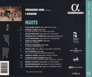CD Véronique Gens: Nuits