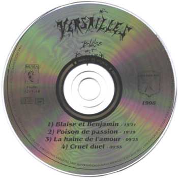 CD Versailles: Blaise Et Benjamin