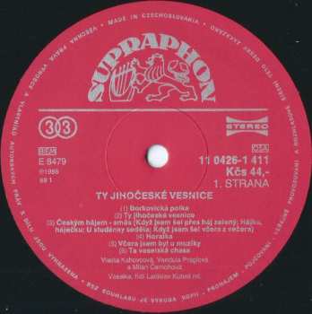 LP Veselka: Ty Jihočeské Vesnice
