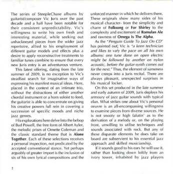 CD Vic Juris: Omega Is The Alpha