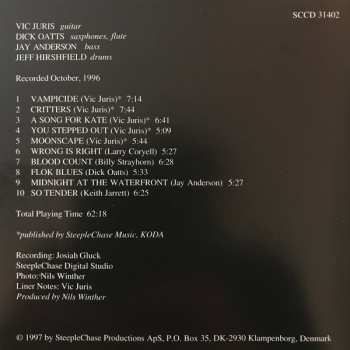 CD Vic Juris Quartet: Moonscape