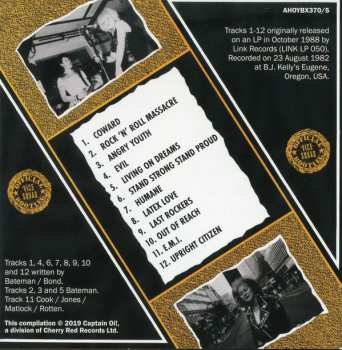 5CD/Set di cofanetti Vice Squad: The Albums 1981-1984