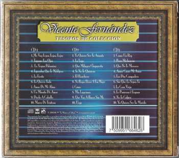 3CD/Set di cofanetti Vicente Fernandez: Tesoros De Coleccion