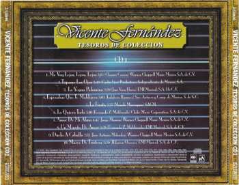 3CD/Set di cofanetti Vicente Fernandez: Tesoros De Coleccion