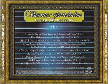 3CD/Set di cofanetti Vicente Fernandez: Tesoros De Coleccion