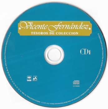 3CD/Set di cofanetti Vicente Fernandez: Tesoros De Coleccion