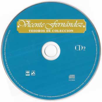 3CD/Set di cofanetti Vicente Fernandez: Tesoros De Coleccion