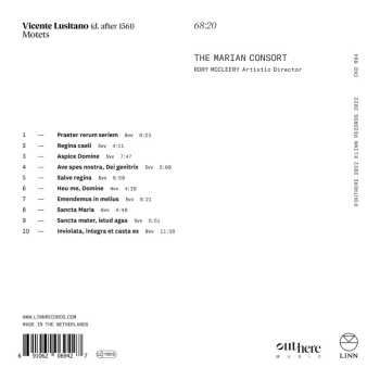 CD The Marian Consort: Motets