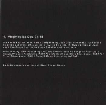 CD India: Víctimas Las Dos