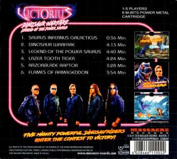 CD Victorius: Dinosaur Warfare - Legend Of The Power Saurus DIGI