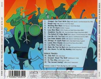 CD Vidar Busk & His True Believers: Stompin' Our Feet With Joy