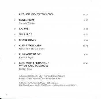 CD Craig Taborn: The Transitory Poems