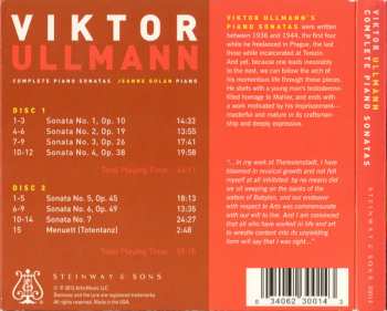 2CD Viktor Ullmann: Complete Piano Sonatas