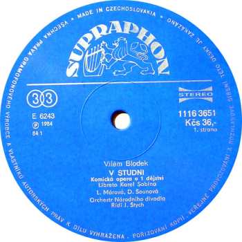 2LP/Set di cofanetti Kühn Mixed Choir: V Studni / In The Well / (Opera In 1 Act), Zítek (Fragment)