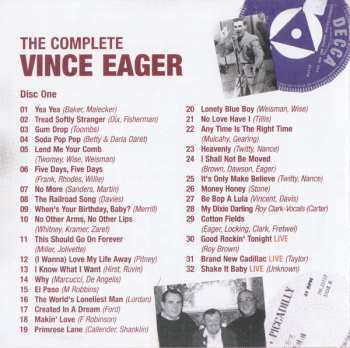 2CD Vince Eager: The Complete Vince Eager