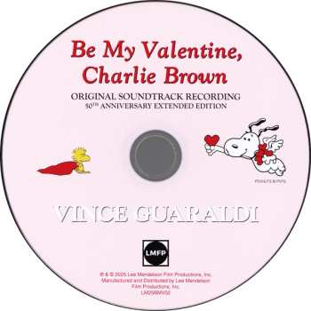 CD Vince Guaraldi: Be My Valentine, Charlie Brown (Original Soundtrack Recording)