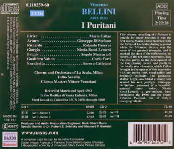 2CD/Set di cofanetti Maria Callas: I Puritani
