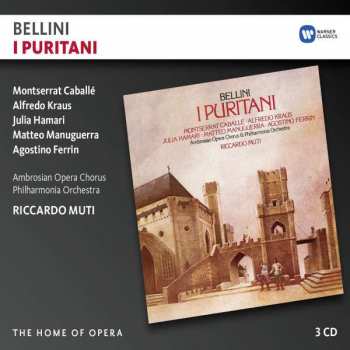 3CD/Set di cofanetti Philharmonia Orchestra: I Puritani