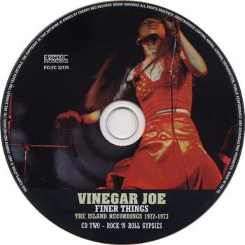 3CD/Set di cofanetti Vinegar Joe: Finer Things (The Island Recordings 1972-1973)
