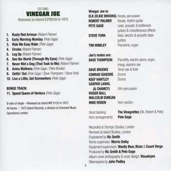 3CD/Set di cofanetti Vinegar Joe: Finer Things (The Island Recordings 1972-1973)