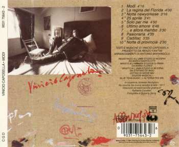CD Vinicio Capossela: Modì
