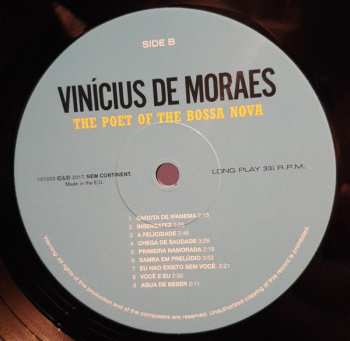 LP Vinicius de Moraes: The Poet Of The Bossa Nova