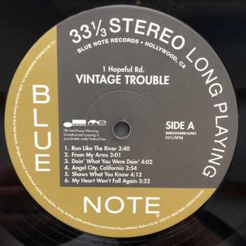 LP Vintage Trouble:  1 Hopeful Rd. 