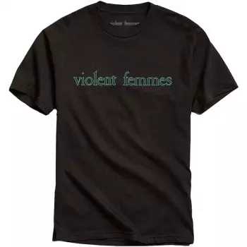 Maglietta Green Vintage Logo Violent Femmes 