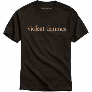 Merce Violent Femmes: Tričko Salmon Pink Vintage Logo Violent Femmes  S