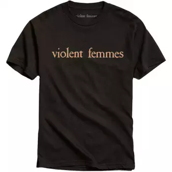 Maglietta Salmon Pink Vintage Logo Violent Femmes 