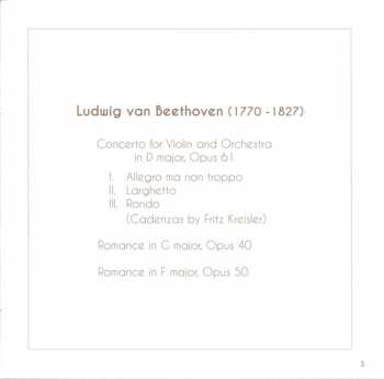 CD Ludwig van Beethoven: Violin Concerto / 2 Romances DIGI