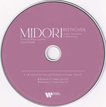 CD Ludwig van Beethoven: Violin Concerto / 2 Romances DIGI