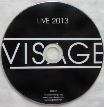 CD Visage: Live 2013