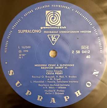 Set di cofanetti/2EP Vítězslav Nezval: Moderní České A Slovenské Básnické Sbírky III.