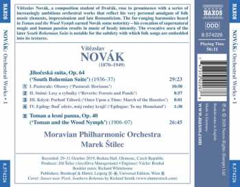 CD Vítězslav Novák: Orchestral Works • 1