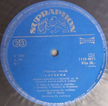 2LP/Set di cofanetti Prague Radio Symphony Orchestra: Lucerna = The Lantern, Opera In 4 Acts