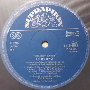 2LP/Set di cofanetti Prague Radio Symphony Orchestra: Lucerna = The Lantern, Opera In 4 Acts
