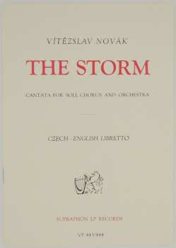 2LP/Set di cofanetti Vítězslav Novák: The Storm, Op. 42 (2xLP + BOX)