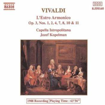 CD Antonio Vivaldi: L'Estro Armonico (Op.3, Nos. 1, 2, 4, 7, 8, 10 & 11)