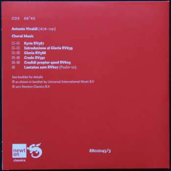 7CD/Set di cofanetti Antonio Vivaldi: Sacred Music