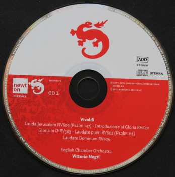 7CD/Set di cofanetti Antonio Vivaldi: Sacred Music